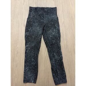 Lululemon High Rise Speckled Leggings Women’s Size 4